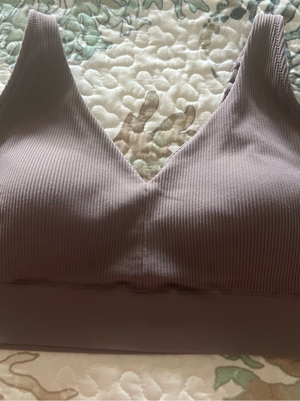 Jockey Generation Women's Seamfree Light Support Rib Bralette Twilight Sands XXL
